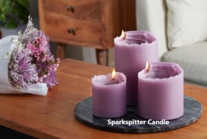 Sparkspitter Candle