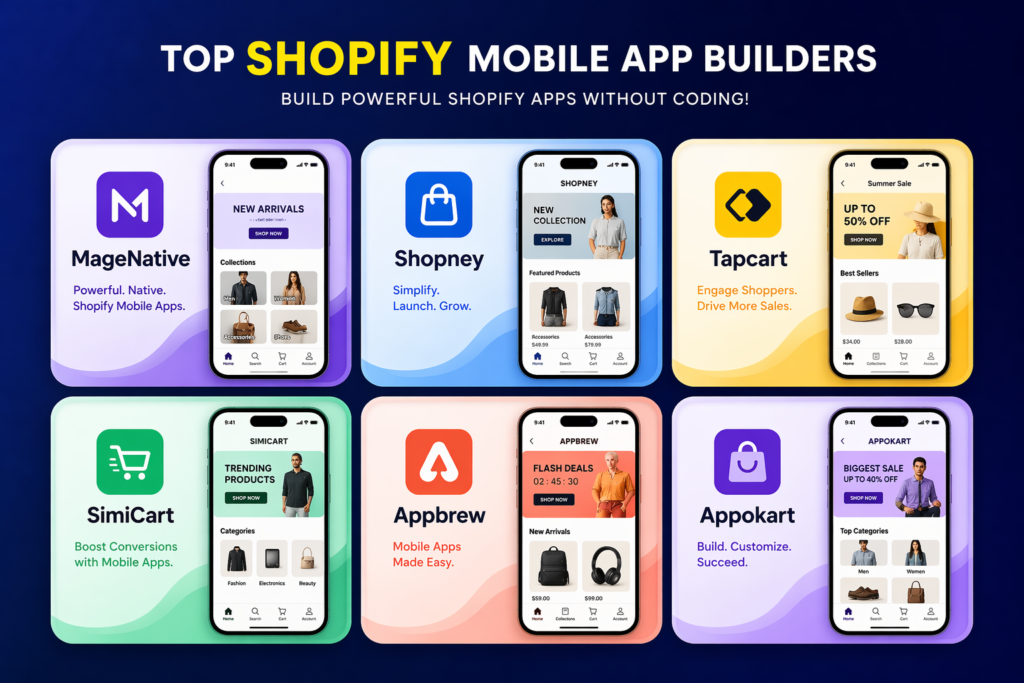 Shopify Mobile App Builders