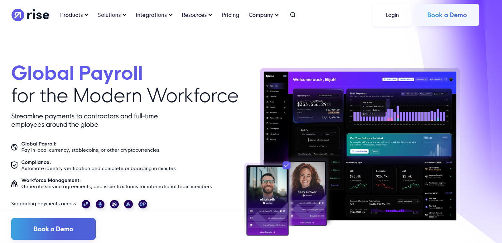 Blockchain Nodes Connect and Rotate 