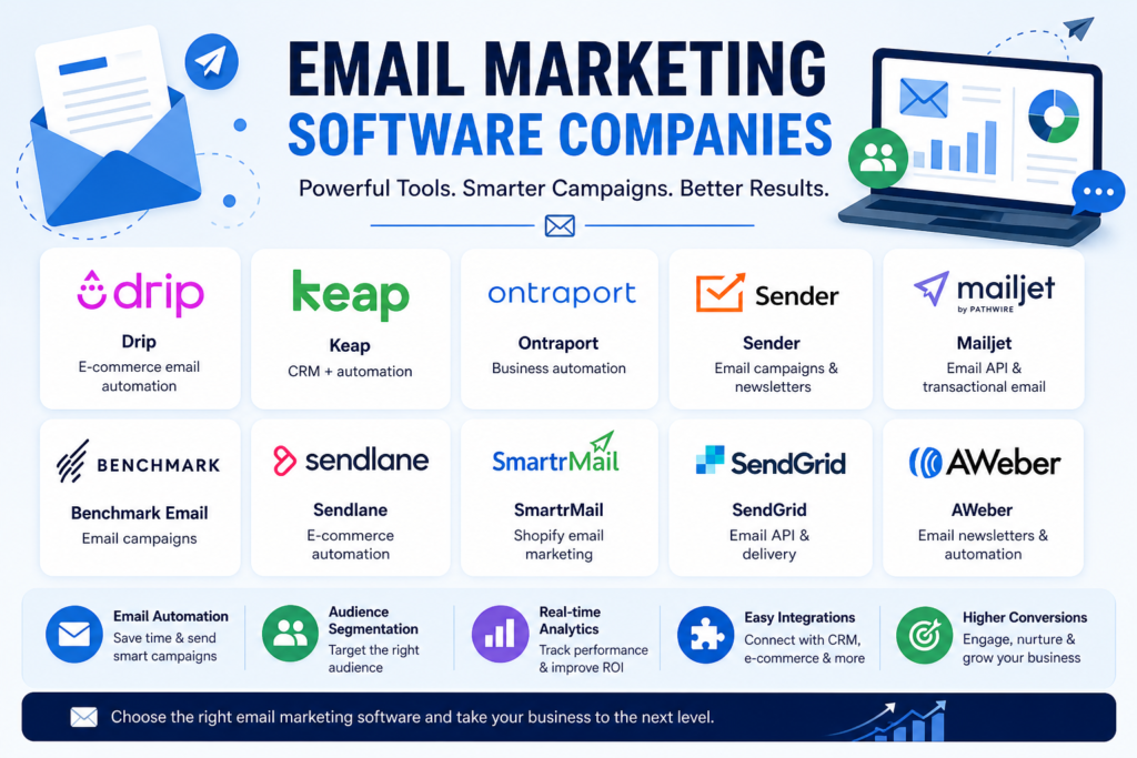 Email Marketing Software Companies The Most Powerful Choices