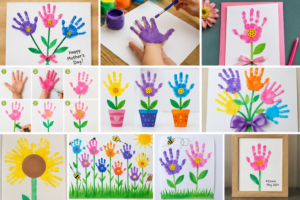Handprint Flowers